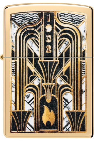 Zippo 254b 1932 Flame Design Çakmak Çok Renkli