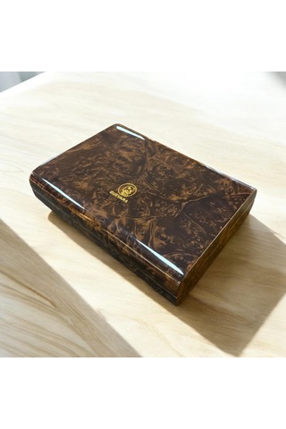 Guevara Ceviz Kaplama Puro Kutusu Humidor 8's
