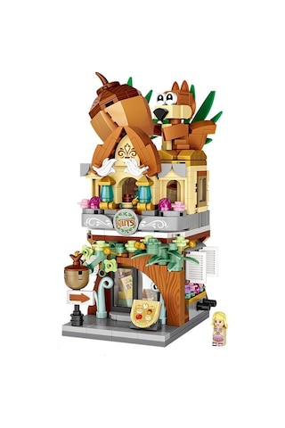 Loz 485 Parça Sincap Fındık Shop Eğitici  Mini Yapı Taşları 1