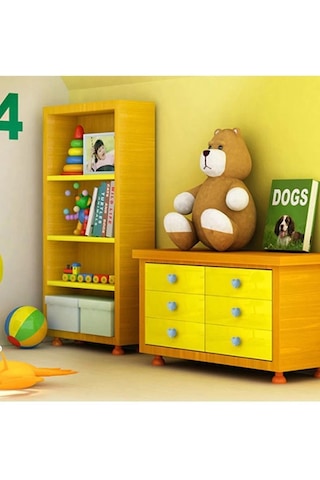 5 Adet Modern Kalp Kulp Bebek Çocuk Genç Odası Çekmece Dolap Mobilya Kulpu 001