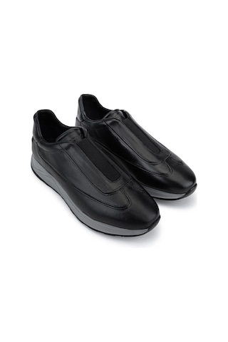 Tamer Tanca Erkek Hakiki Deri Siyah Sneakers & Spor Ayakkabı 771 88124 Erk Ayk Y26 Sıyah Dr
