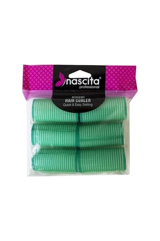 Nascita 6'lı Cırtlı Bigudi 30x63, 59 Açık Mavi