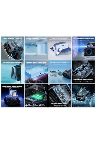 Aiper Scuba S1 Pro Kablosuz Havuz Temizleme Robotu