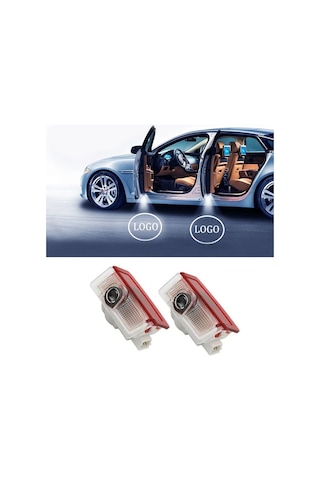 Autogp Mercedes W177 Kapı Altı Işık Lazer Led Logo Hoşgeldin Aydınlatması 1 Çift/kutu