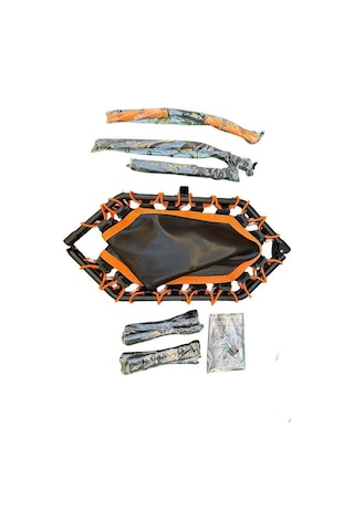 135 Cm Katlanabilir Sekizgen Step Trambolin Tutunmalı Trambolin Fitness Zıplama Trambolini