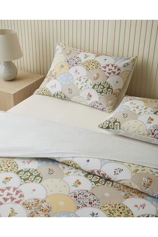 English Home Pretty Loop Kolay Ütülenir Çift Kişilik Nevresim Takımı 200x220 Cm Sarı-yeşil Sarı-yeşil