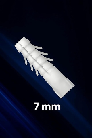 Proalet Plastik Dübel Seti, Duvar, Beton, Tuğla, Alçıpan Uyumlu, Genleşen Esnek Yapı, Kolay Vida Montajı, Tırnak