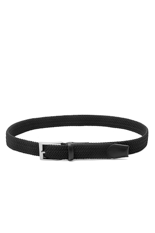Pierre Cardin Multi Renk Örgü Erkek Kemer En 3,5 Cm Pc-1745 Siyah
