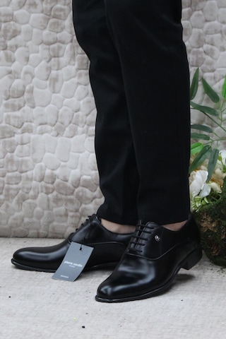 Pierre Cardin 7017 Siyah Açma Damat Ayakkabısı Takım Ayakkabısı Erkek Klasik Ayakkabı Siyah