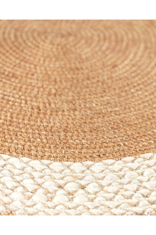 Madame Coco Vernal Yuvarlak Kilim - Naturel/krem - 100 Cm 8684427228593 Çok Renkli
