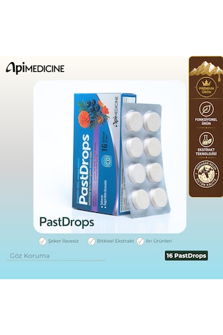 Apimedicine Pastdrops Göz İçin Fonksiyonel Şekersiz Bitkisel Drops