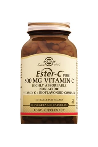 Solgar Ester C Plus 500 MG 100 Kapsül Solgar Ester C Plus 500 MG 100 Kapsül