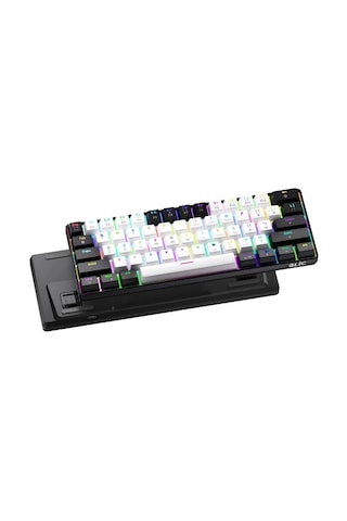 Miaxtreme T60 V2 Wb Rgb Türkçe Q Red Switch Oyuncu Gaming Klavye 61 Tuş Gaming Oyuncu Klavyesi