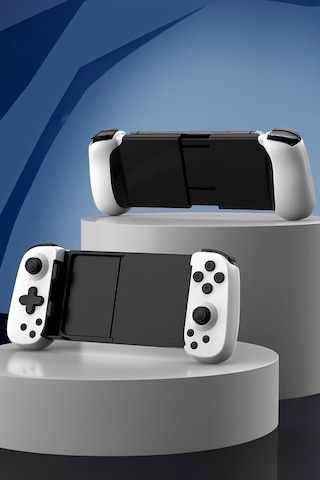 Thentech Akıllı Telefon Uyumlu Bluetooth Bağlantılı Akıllı Gamepad Telefona Takılabilir Gamepad Oyun Kolu