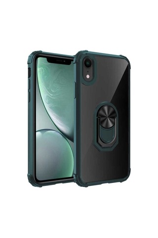 Apple Uyumlu iPhone Xr 6.1 Kılıf Zore Mola Kapak Yeşil