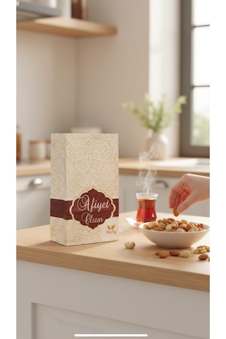 Kuruyemiş Kahve Bakliyat İcin Dipli Kese Kagıdı-11 6 22-500 Gr 250 Adet