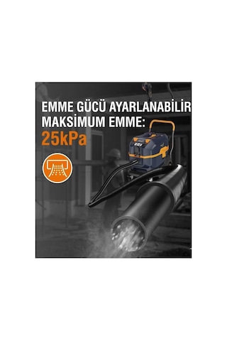 Maxxt MXT-MVC3800 1400W Toz Emiş Ünitesi 43 L