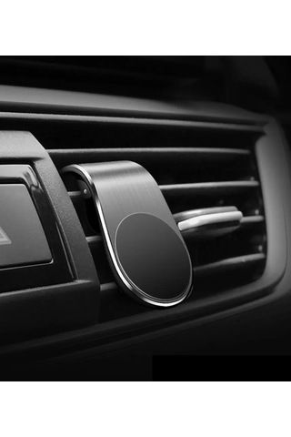 Telefon Tutucu Manyetik Izgaraya Geçme Mıknatıslı Silver