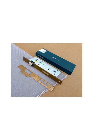 Özen Handles Mat Antik Sarı İç Kapı Gömme Wc Banyo Kilit 40/90/23 Kare 40 Mm 1 Adet