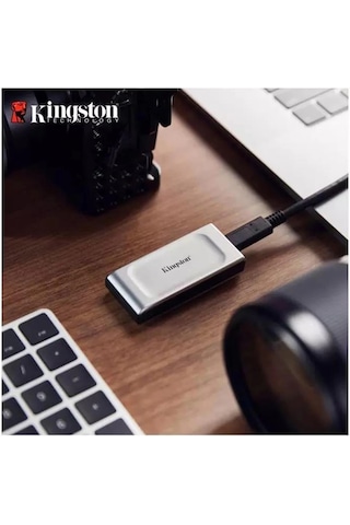 Kingston 2tb Sxs2000-2000ga Usb 3.2 Type-c Gri Gen 2 2000mb Okuma-2000mb Yazma Taşınabilir Ssd