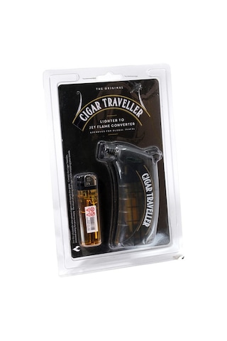 Cigar Traveller Siyah Puro Çakmağı 569364