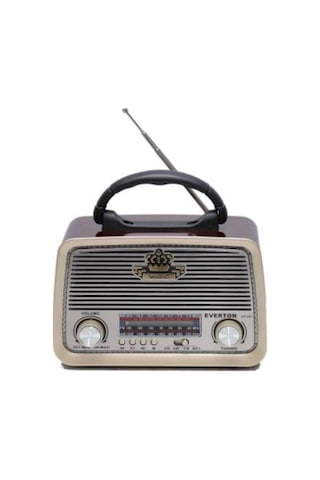 Everton Rt-301 Nostaljik Görünümlü Bluetoothlu Mp3 Çalar Radyo Müzik Kutusu