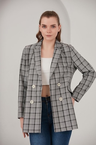 Alexander Gardi Alexandergardı Ekoseli Blazer Ceket (B22-20401)