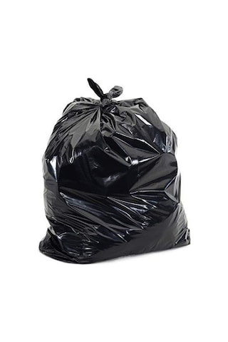 Gnr Endüstriyel 2 Kat Battal Çöp Torbası Poşeti Siyah 300 G 10 x 10'lu 75 x 90 CM