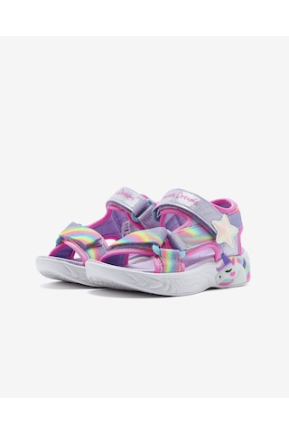 Skechers Unıcorn Dreams Sandal-dreamy Unıcorns Büyük Kız Çocuk Mor Işıklı Sandalet 303107l Lvmt