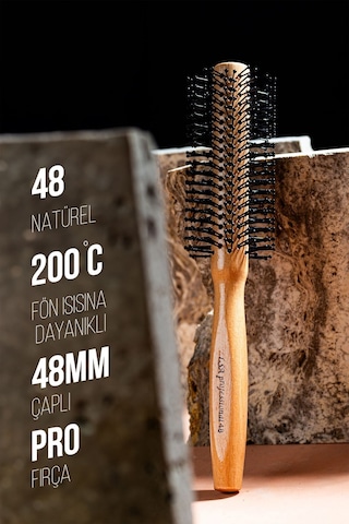 Elsa Professional 48 Naturel Erkek Saç Fırçası