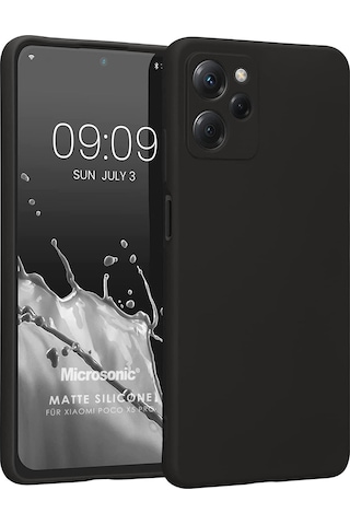 Microsonic Matte Silicone Xiaomi Poco X5 Pro Kılıf