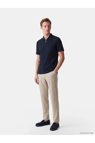 LC Waikiki Southblue Lacivert Polo Yaka Erkek Tişört Navy