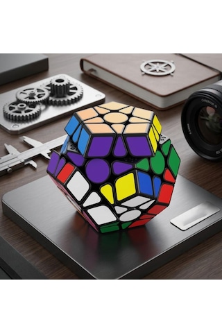 Beşgen Zeka Küpü Kübix Akıcı Hızlı Takılmayan Renkli Geometrik Şekilli Eğitici Oyuncak
