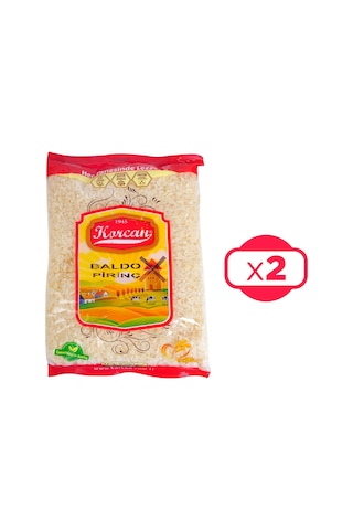 Korcan Baldo Pirinç 2 x 1 KG