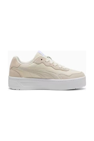 Puma Court Lally Skye Sd 400735 01 Kadın Sneaker Ayakkabı Bej 36-40 Bej
