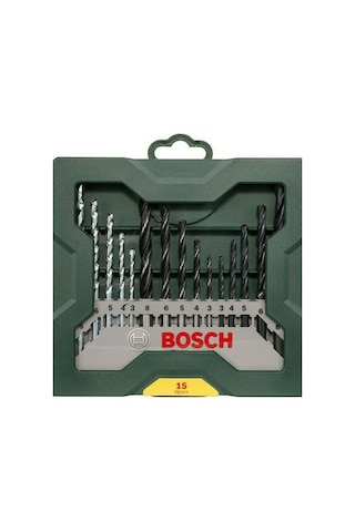 Bosch Mini-X-Line 15 Parça Karışık Matkap Ucu Seti - 2607019675
