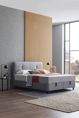 Yataş Bedding Lotto Baza, Cool Action Başlık Çift Kişilik 2'li Set 160x200 - Mavi