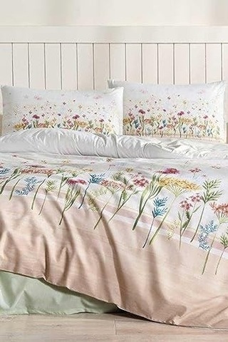 Özdilek Nev Spring Garden Nevresim Takımı Çift Kişilik Somon Genel