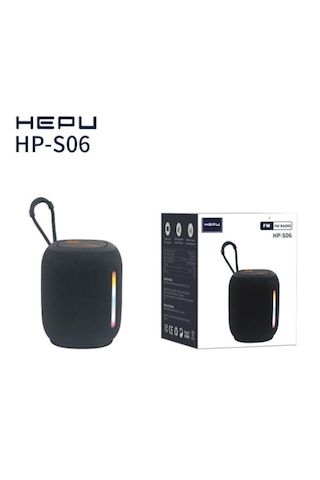 Hepu HP S-06 Taşınabilir Şarjlı Bluetooth Hoparlör Hepu HP S-06 Taşınabilir Şarjlı Bluetooth Hoparlör