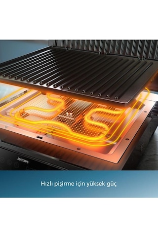 Philips HD6307/70 7000 Serisi Contact Tost Ve Izgara Makinesi