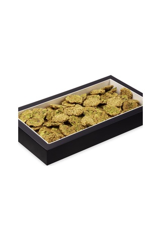 Baklawati Lüks Antep Fıstıklı Susamlı Kurabiye 500 G