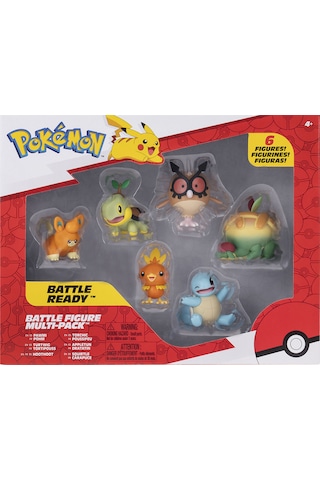 Pokemon Battle 6'lı Figür Seti Pkw4098
