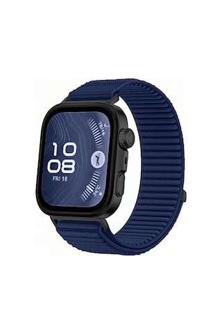 Huawei Watch Fit 4/fit 4 Pro/fit 3 Kordon Dalgalı Cırt Cırt Hasır Kordon