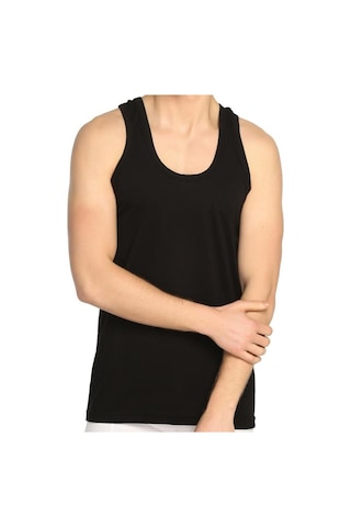 6 Adet Mevsim Erkek Büyük Beden Renkli Penye Atlet Pamuklu 34305