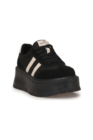 Ayakkabı Fuarı Elit Hml262-1117 Kadın Klasik Sneaker Siyah