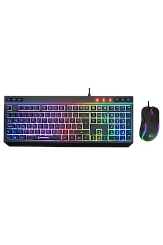 Rampage Km-r57 Seraphıc Siyah Rgb Q Oyuncu Multmedıa Klavye Mouse