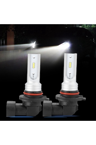 Springsun H10/9145 72w 6000k Beyaz Led Faro Ampülü, 3200lm Parlaklık, Yağmur Ve Tozda Görünürlük Artırıcı, Su Geçirmez, 2 Adet