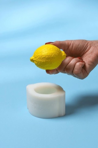 Limon Yatay Silikon Mum Kalıbı Diğer