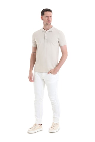 Hatemoğlu 3536etc22c02 Regular Fit Pamuk Polo Yaka Erkek Tişört Bej