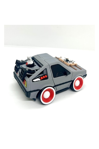 Back To The Future Delorean Dmc-12 3d Araba Figürü